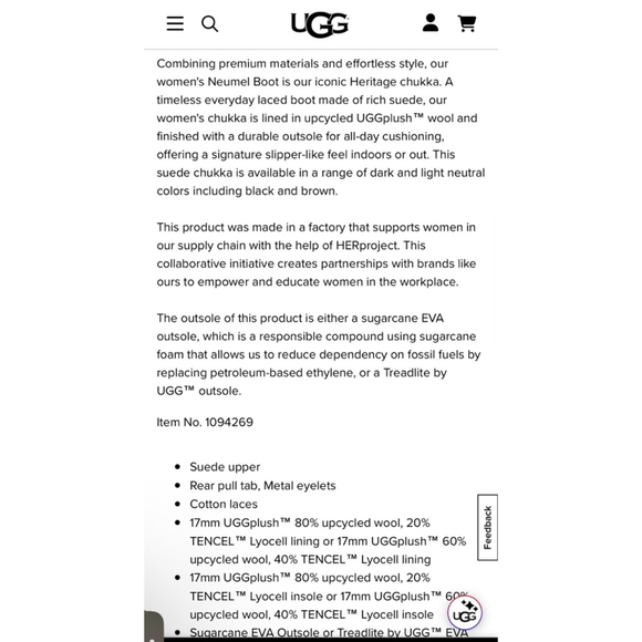 Women UGG Neumel Classic Boots Brown Sz 40/9 - Picture 3 of 3